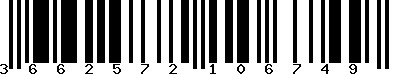 EAN-13 : 3662572106749