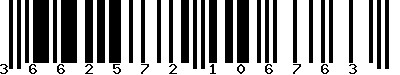EAN-13 : 3662572106763