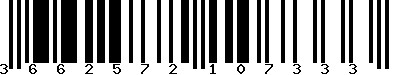EAN-13 : 3662572107333