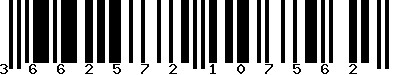 EAN-13 : 3662572107562