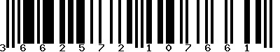 EAN-13 : 3662572107661