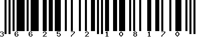 EAN-13 : 3662572108170