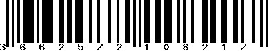 EAN-13 : 3662572108217