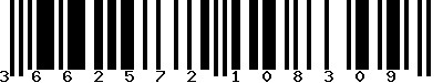 EAN-13 : 3662572108309