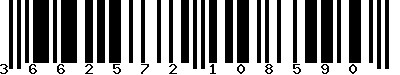 EAN-13 : 3662572108590