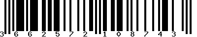 EAN-13 : 3662572108743