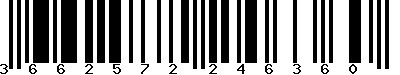 EAN-13 : 3662572246360