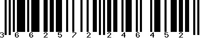 EAN-13 : 3662572246452