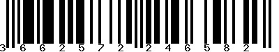 EAN-13 : 3662572246582