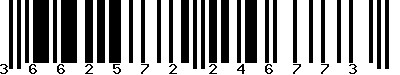 EAN-13 : 3662572246773