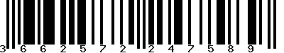 EAN-13 : 3662572247589