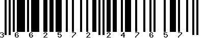EAN-13 : 3662572247657