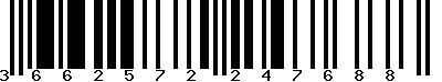 EAN-13 : 3662572247688