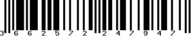 EAN-13 : 3662572247947