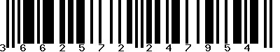 EAN-13 : 3662572247954