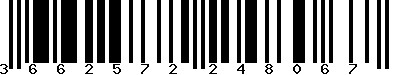 EAN-13 : 3662572248067