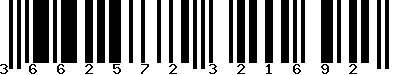 EAN-13 : 3662572321692