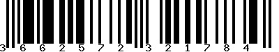 EAN-13 : 3662572321784