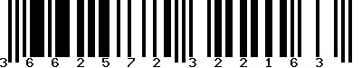 EAN-13 : 3662572322163