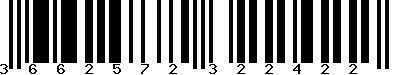 EAN-13 : 3662572322422