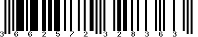 EAN-13 : 3662572328363