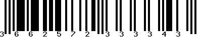 EAN-13 : 3662572333343