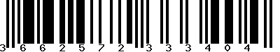 EAN-13 : 3662572333404