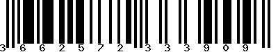 EAN-13 : 3662572333909