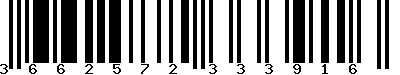 EAN-13 : 3662572333916