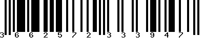 EAN-13 : 3662572333947