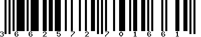 EAN-13 : 3662572701661