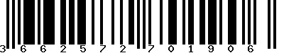 EAN-13 : 3662572701906