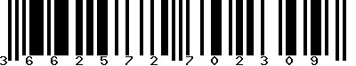 EAN-13 : 3662572702309