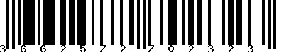 EAN-13 : 3662572702323