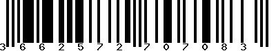 EAN-13 : 3662572707083