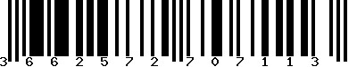 EAN-13 : 3662572707113
