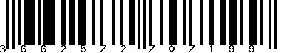 EAN-13 : 3662572707199