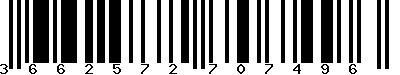 EAN-13 : 3662572707496