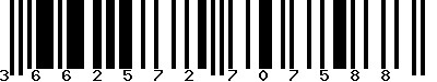 EAN-13 : 3662572707588
