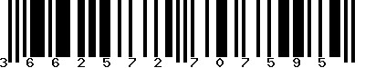 EAN-13 : 3662572707595