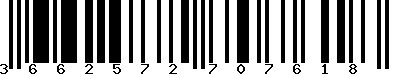 EAN-13 : 3662572707618