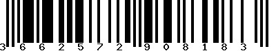 EAN-13 : 3662572908183