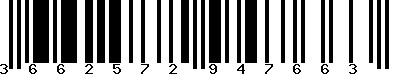 EAN-13 : 3662572947663