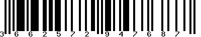 EAN-13 : 3662572947687