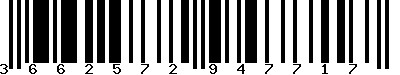 EAN-13 : 3662572947717