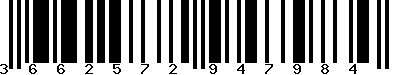 EAN-13 : 3662572947984