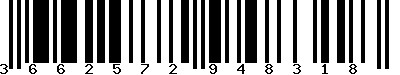 EAN-13 : 3662572948318