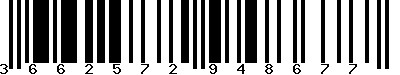 EAN-13 : 3662572948677