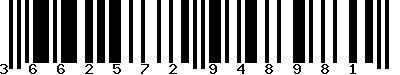 EAN-13 : 3662572948981