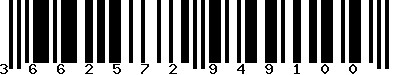 EAN-13 : 3662572949100